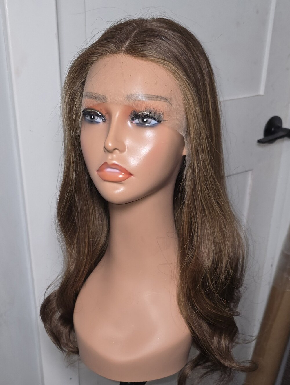 SARZ New York Lace Top Human Hair Sheitel Wig 22in 2/8 Small